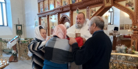 Крещение Господне в Храме Святого прп.Серафима Саровского с.Чеускино - Ханты-Мансийская Митрополия