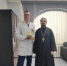 Священник поздравил с Праздником Светлой Пасхи мед.работников Сургутской травматологической больницы - Ханты-Мансийская Митрополия